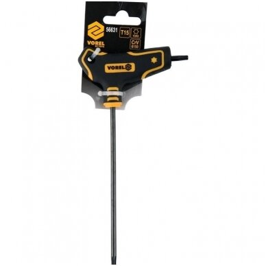 L tipo atsuktuvas su rankena T-Star (Torx) T15 1 L tipo atsuktuvas su rankena T-Star (Torx) T15 1