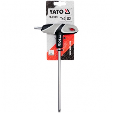 L tipo atsuktuvas TORX su rankena T40 4 L tipo atsuktuvas TORX su rankena T40 4