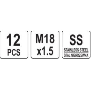 Lambda zondo sriegių remonto komplektas 12vnt. 2