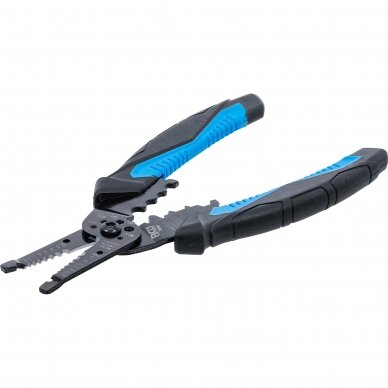 Laidų valymo ir presavimo replės 210mm. Laidų valymo ir presavimo replės 210mm.