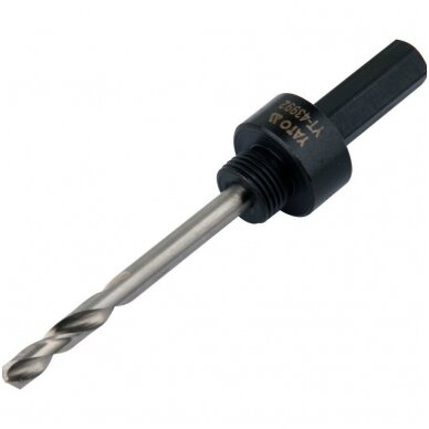 Laikiklis gręžimo karūnai TCT 1/2"-20UNF 10mm. Hex 1 Laikiklis gręžimo karūnai TCT 1/2"-20UNF 10mm. Hex 1
