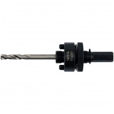 Laikiklis gręžimo karūnai TCT 5/8"-18UNF 10mm. Hex Laikiklis gręžimo karūnai TCT 5/8"-18UNF 10mm. Hex
