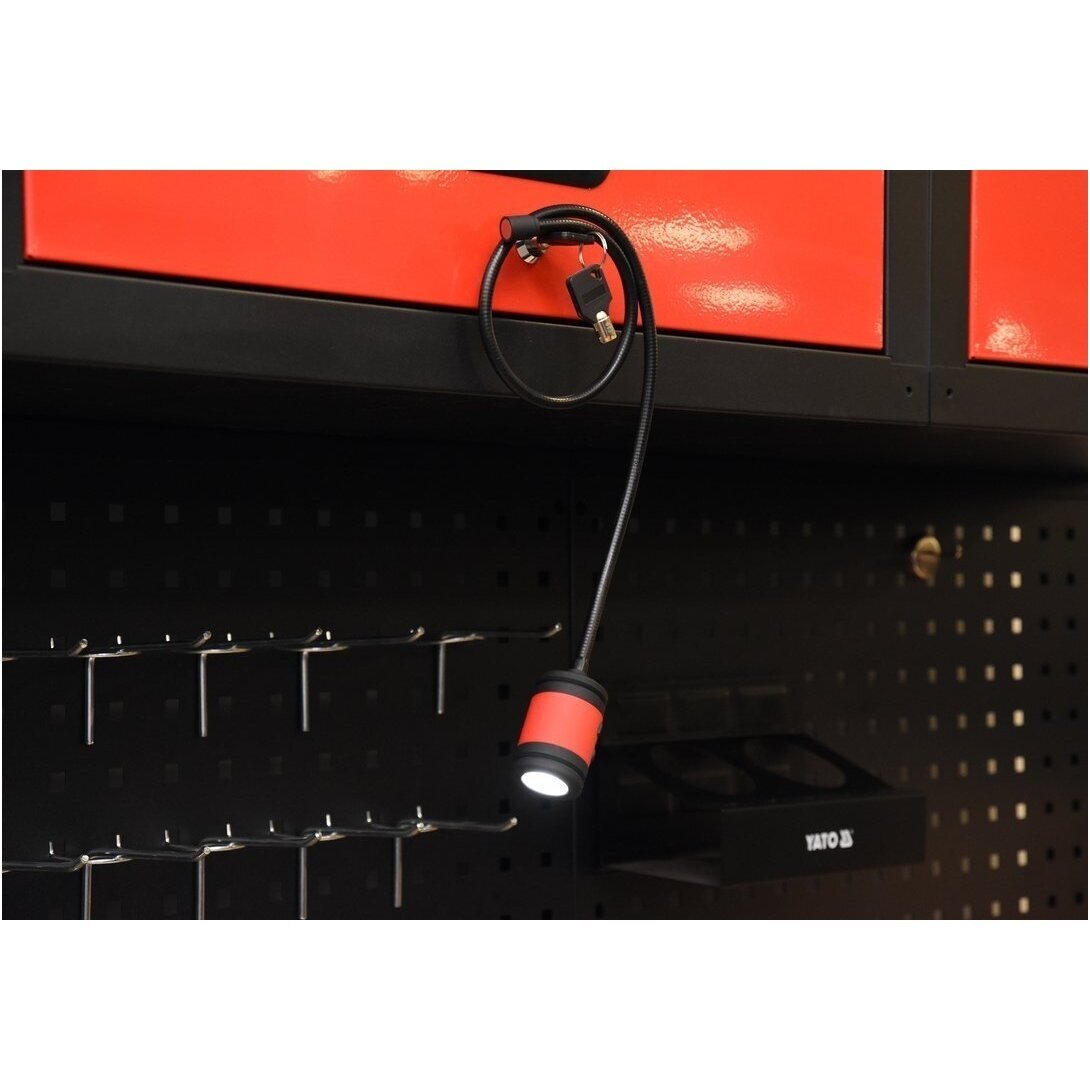 Lempa universali įkraunama su magnetu/lanksti USB 4
