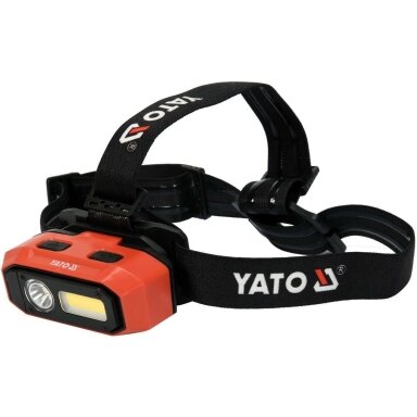 Lempa dedama ant galvos lygus žibinto reguliavimas / judesio daviklis 800LM AKU OSRAM LED Lempa dedama ant galvos lygus žibinto reguliavimas / judesio daviklis 800LM AKU OSRAM LED