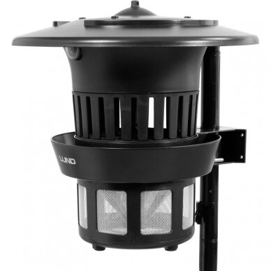 Lempa nuo vabzdžių ventiliatorius UV-A 8W, IPX4 su stovu 1