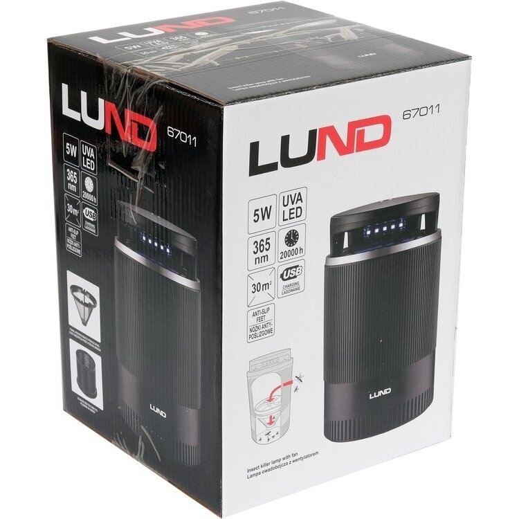 Lempa nuo vabzdžių su ventiliatoriumi UV-A 5W 4 Lempa nuo vabzdžių su ventiliatoriumi UV-A 5W 4