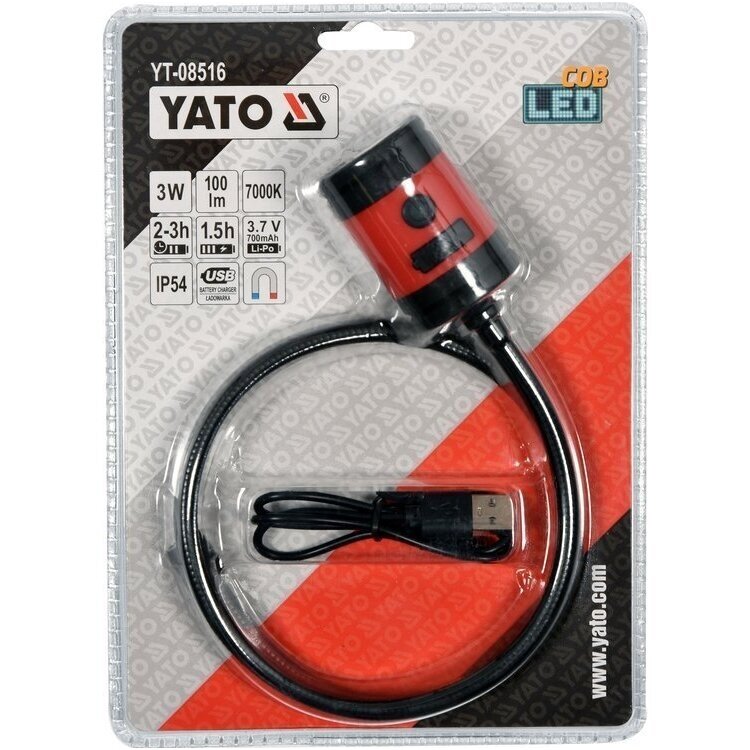 Lempa universali įkraunama su magnetu/lanksti USB 6 Lempa universali įkraunama su magnetu/lanksti USB 6