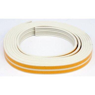 Lipni sandarinimo juosta langams, durims 6m, E-profilis, balta