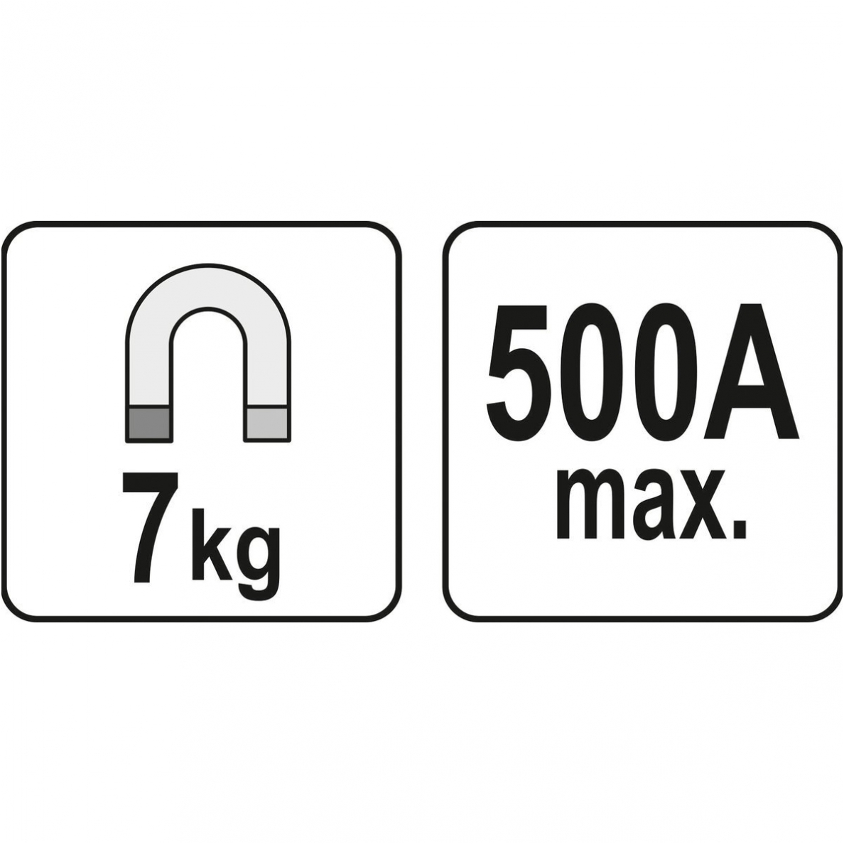 Magnetinis įžeminimas - masės gnybtas -7 kg - 500A 4 Magnetinis įžeminimas - masės gnybtas -7 kg - 500A 4