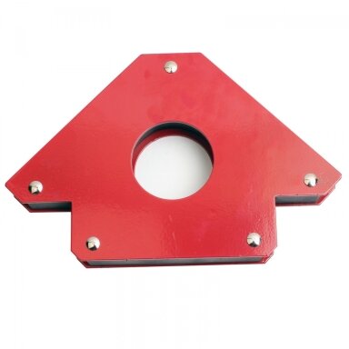 Magnetinis laikiklis suvirinimo darbams su skyle iki 75LBS/34kg Magnetinis laikiklis suvirinimo darbams su skyle iki 75LBS/34kg