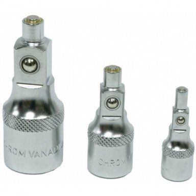 Magnetinių ilgintuvų rinkinys 3vnt. 1/4"-3/8"-1/2"