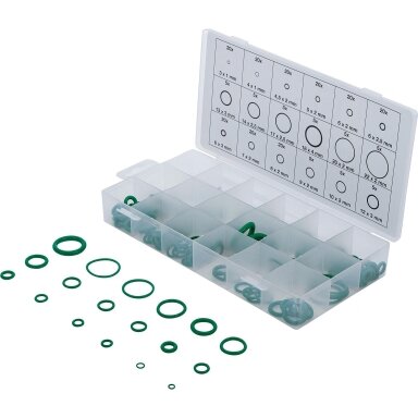 Manžetų rinkinys kondicionieriams HNBR 225vnt. 3-22mm. Ø Manžetų rinkinys kondicionieriams HNBR 225vnt. 3-22mm. Ø