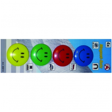 Magnetų rinkinys "Smile", Ø 40 mm Magnetų rinkinys "Smile", Ø 40 mm