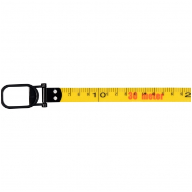 Matavimo juosta stiklo pluošto 30 m X 15 mm geodezinė 2 Matavimo juosta stiklo pluošto 30 m X 15 mm geodezinė 2