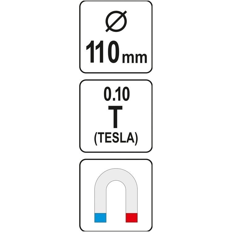 Magnetinė lėkštutė-lentyna - 110 mm 3