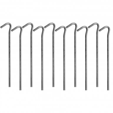 Metaliniai smeigtukai / kabliukai tento tvirtinimui 180mm. 10vnt. Metaliniai smeigtukai / kabliukai tento tvirtinimui 180mm. 10vnt.
