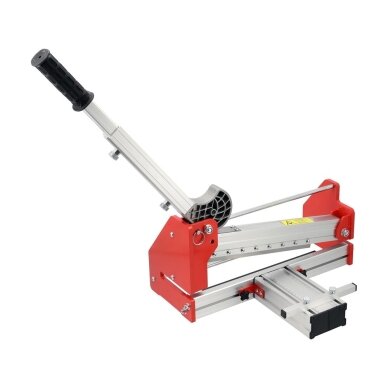 Mechaninė laminato ir grindų dangos pjaustyklė iki 300 mm. 12mm . 1 Mechaninė laminato ir grindų dangos pjaustyklė iki 300 mm. 12mm . 1