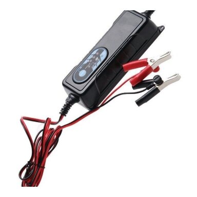 Mikroprocesinis 12 V automobilinis akumuliatoriaus įkroviklis