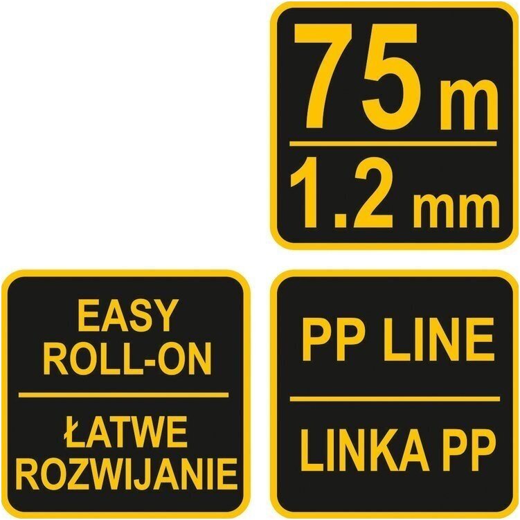 Mūrininko virvė 1.2mm. 75m. 2