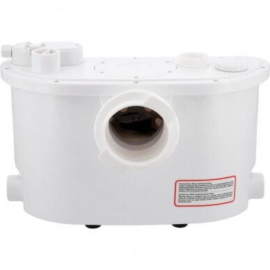 Nuotekų pompa / siurblys tualetui su smulkintuvu 400W. 1 Nuotekų pompa / siurblys tualetui su smulkintuvu 400W. 1