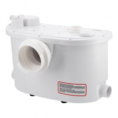 Nuotekų pompa / siurblys tualetui su smulkintuvu 400W. Nuotekų pompa / siurblys tualetui su smulkintuvu 400W.