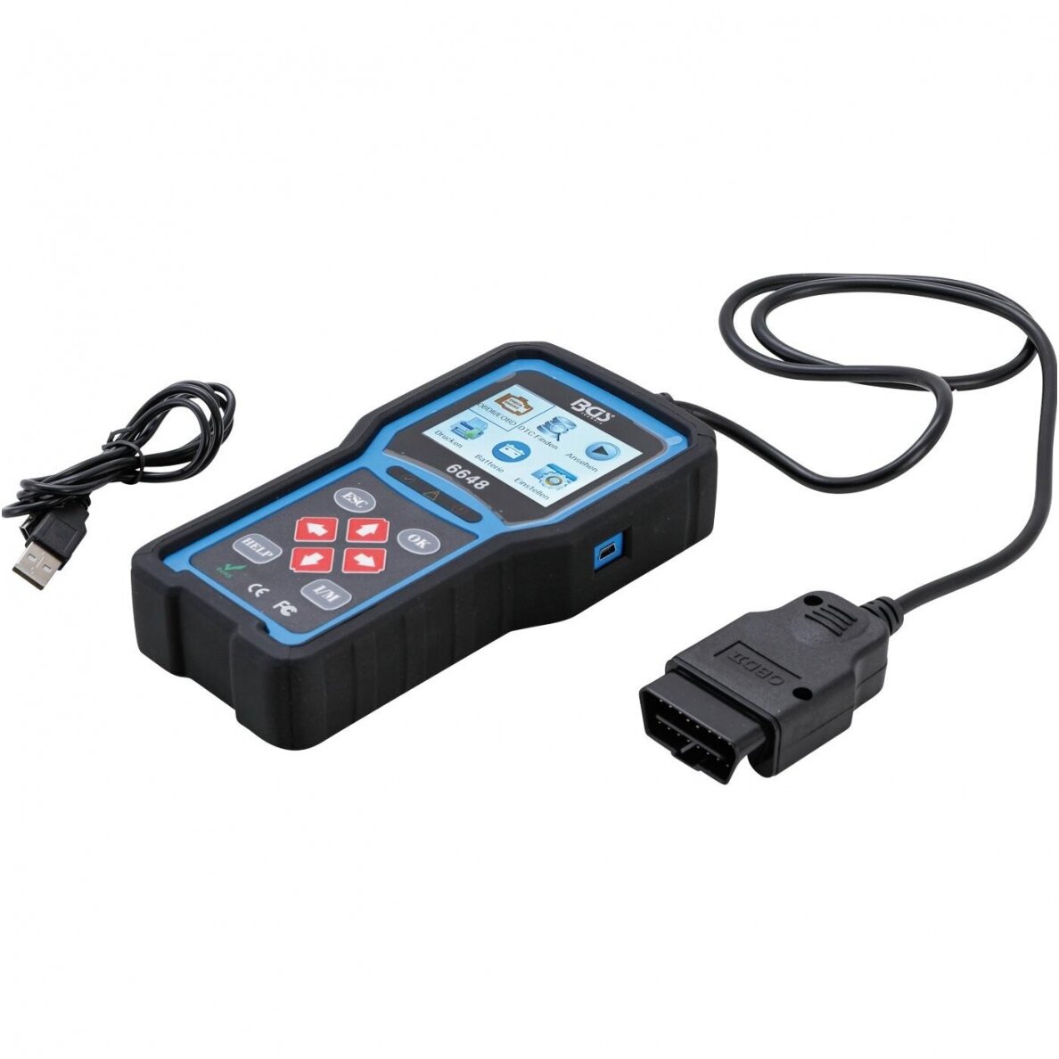 OBD II (EOBD) gedimų kodo diagnostikos skaitytuvas 1 OBD II (EOBD) gedimų kodo diagnostikos skaitytuvas 1