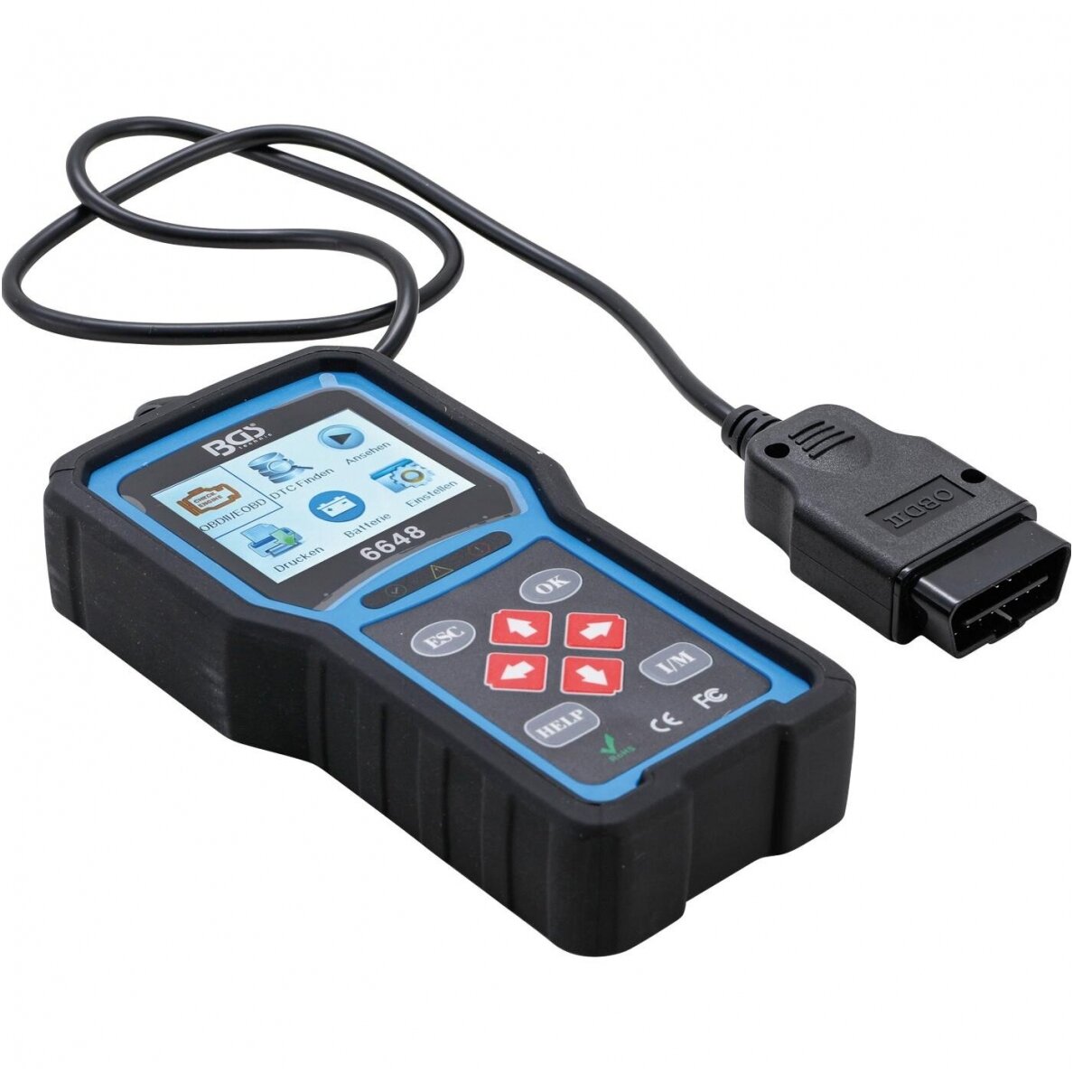 OBD II (EOBD) gedimų kodo diagnostikos skaitytuvas 2 OBD II (EOBD) gedimų kodo diagnostikos skaitytuvas 2