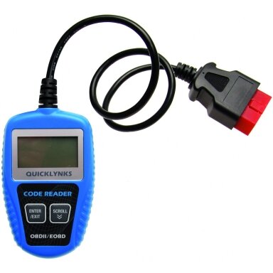 OBDII / EOBD kodų sutrikimų šalintojas/skaitytuvas OBDII / EOBD kodų sutrikimų šalintojas/skaitytuvas
