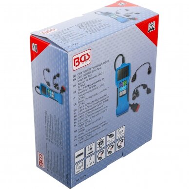 OBD 2 (EOBD) klaidų kodo diagnostikos įrankis sunkvežimiams 4