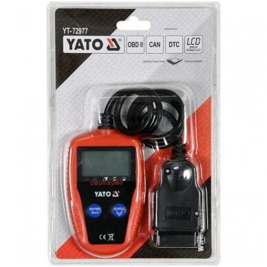 OBD II (EOBD) gedimų kodo skaitytuvas 3 OBD II (EOBD) gedimų kodo skaitytuvas 3