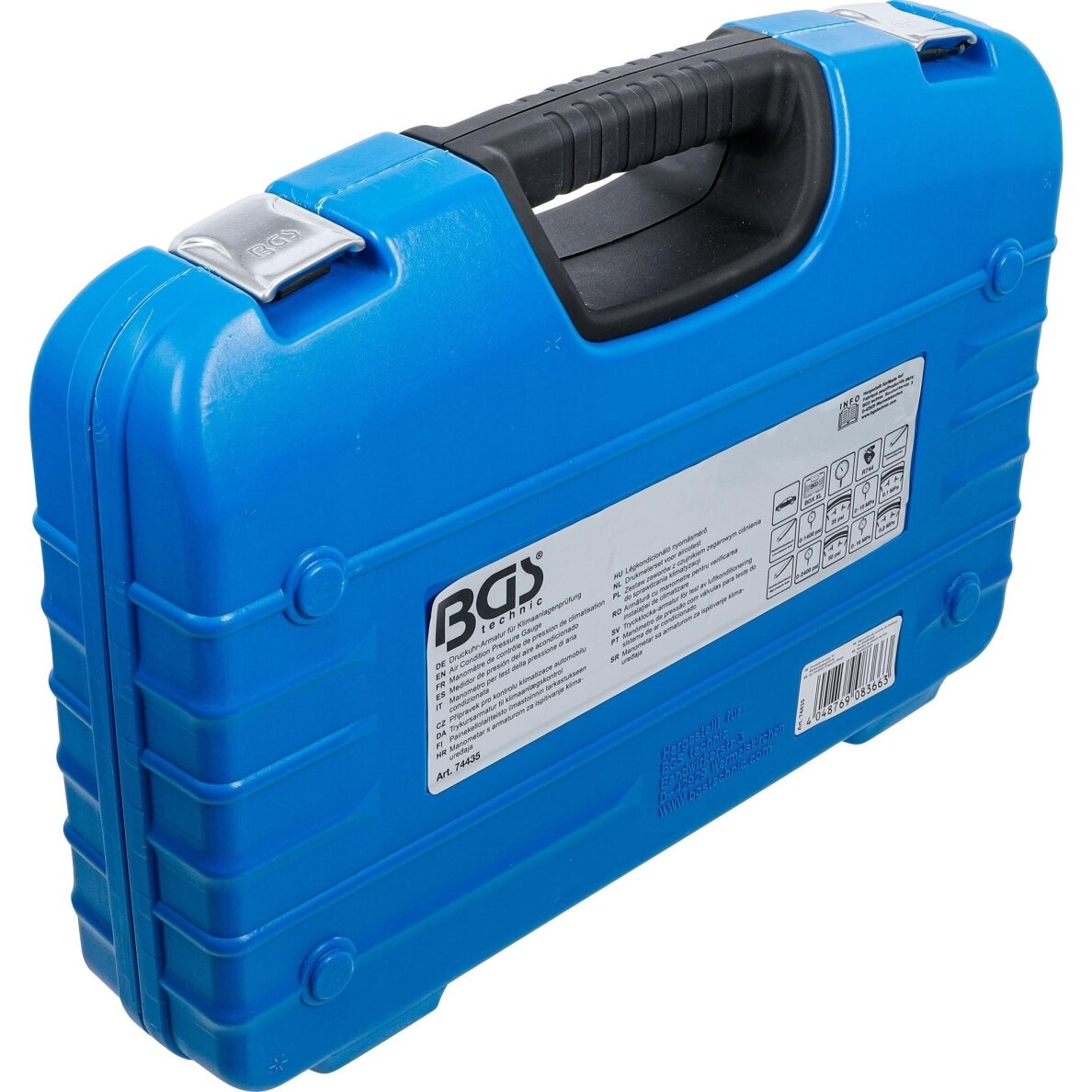 Oro kondicionavimo slėgio matuoklis R744 4