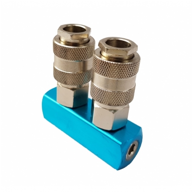 Oro paskirstytojas su 2 lizdais (1/4")