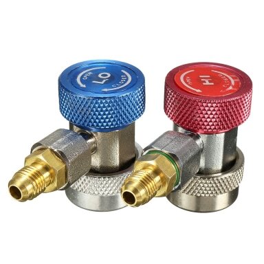 Pagalbinės greitos jungtys 2vnt. A-C R-134a Pagalbinės greitos jungtys 2vnt. A-C R-134a