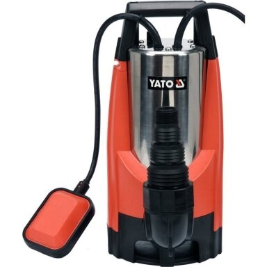 Panardinamas siurblys Nerūdijantis plienas su plūde 1100W Panardinamas siurblys Nerūdijantis plienas su plūde 1100W