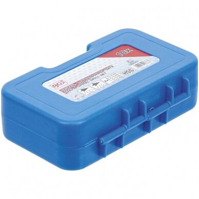 Pakopinių grąžtų ir grąžtų metalui komplektas Ø 4-12, 4-20, 2-5mm. 10vnt. 4 Pakopinių grąžtų ir grąžtų metalui komplektas Ø 4-12, 4-20, 2-5mm. 10vnt. 4
