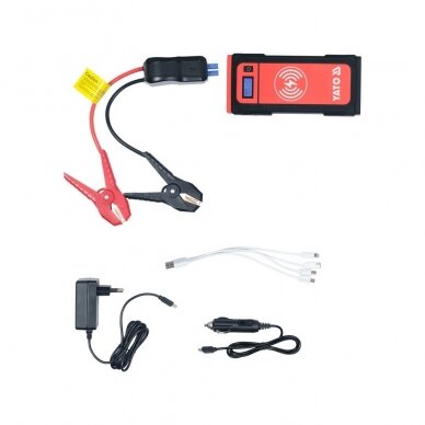 Paleidimo prietaisas powerbank 16000 mAh LCD indukcinis pakrovimas 7 Paleidimo prietaisas powerbank 16000 mAh LCD indukcinis pakrovimas 7