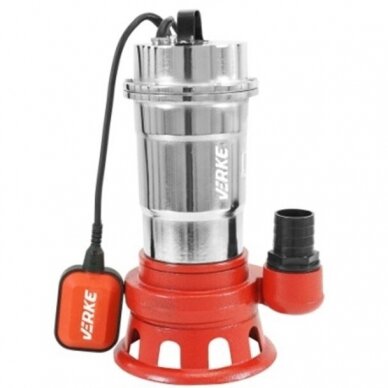 Panardinamas siurblys nerudijantis plienas su plūde 750W 2" Panardinamas siurblys nerudijantis plienas su plūde 750W 2"
