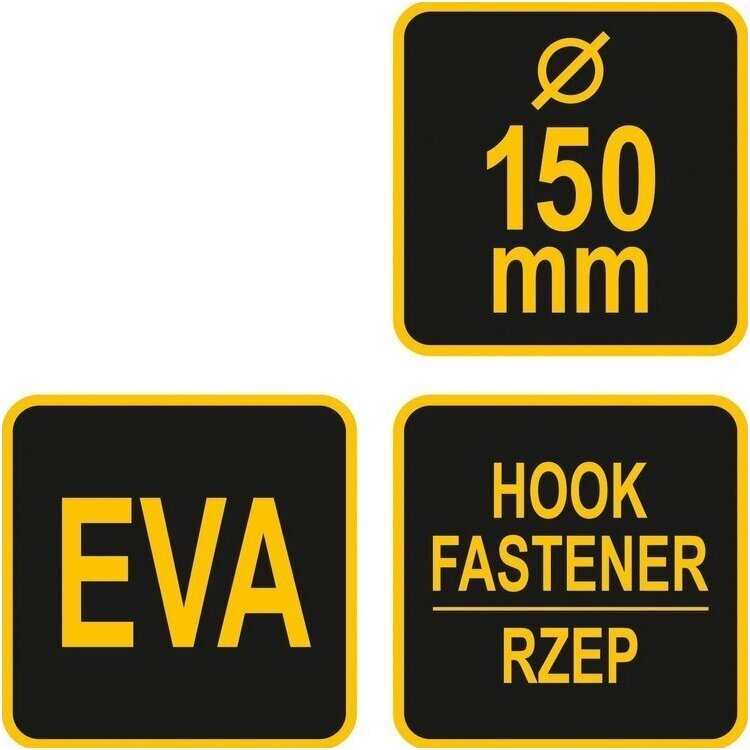 Padas velcro rankinis 150mm. 3 Padas velcro rankinis 150mm. 3
