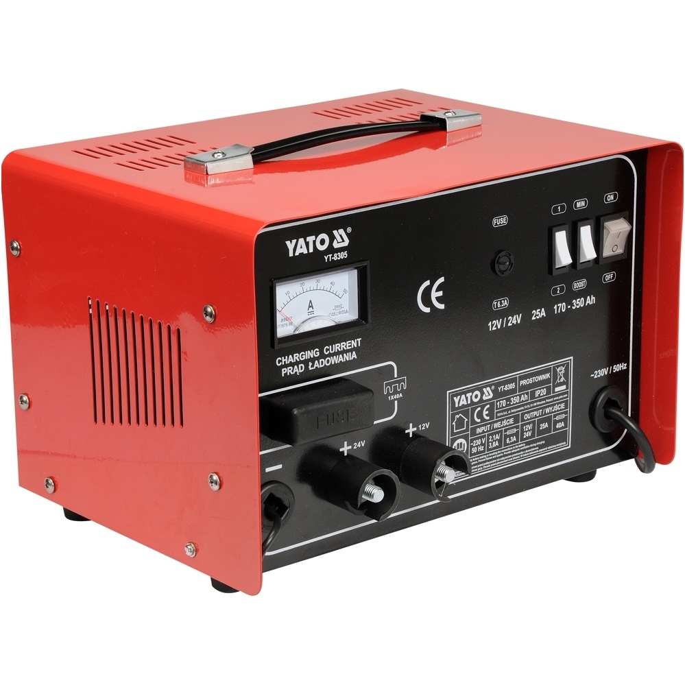 Pakrovėjas/paleidėjas 12/24V, START / BOST 30A, 350 Ah 1
