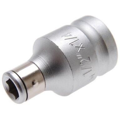 Perėjimas iš 1/2" į 1/4" (6,3 mm) antgalį, Cr-V