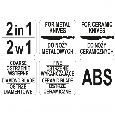 Peilių galąstuvas 2 viename 5 Peilių galąstuvas 2 viename 5