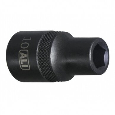 Penkiakampė galvutė 1/2", 10mm Penkiakampė galvutė 1/2", 10mm