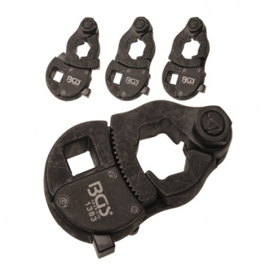 Peteliškės tipo raktas su terkšliniu mechanizmu 3/8", 17 - 24 mm Peteliškės tipo raktas su terkšliniu mechanizmu 3/8", 17 - 24 mm