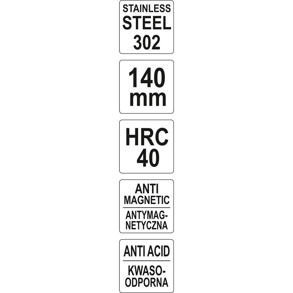 Pincetas tiesus antistatinis 140mm. 2 Pincetas tiesus antistatinis 140mm. 2