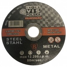 Pjovimo diskas metalui 125x1.0x22,2