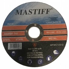 Pjovimo diskas metalui - 125x1.2x22,23