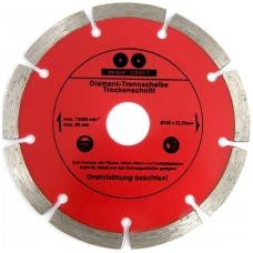 Deimantinis pjovimo diskas 125mm X1.2X1.8X7.0