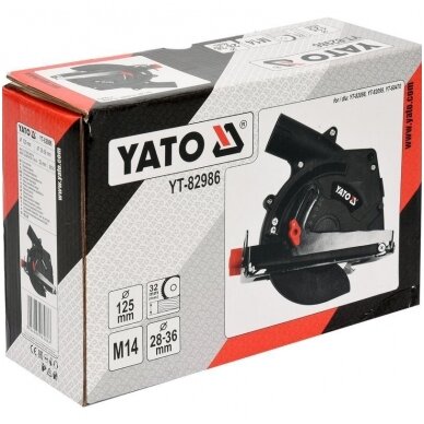 Pjovimo apsauga nuo dulkių M14/125mm. 3 Pjovimo apsauga nuo dulkių M14/125mm. 3