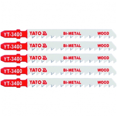 Pjūkliukai siaurapjūkliui 5vnt. 6 TPI / 4mm (medis) Pjūkliukai siaurapjūkliui 5vnt. 6 TPI / 4mm (medis)