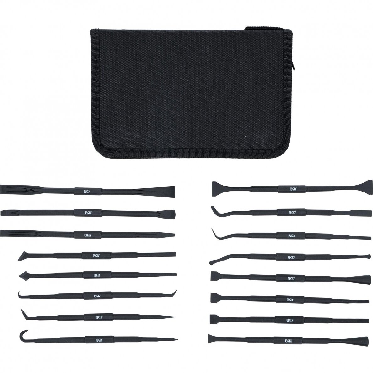 Plastikinis grandiklis ir kabliukai/krapštukai tarpinėms išmontavimo įrankių rinkinys 16vnt. 2 Plastikinis grandiklis ir kabliukai/krapštukai tarpinėms išmontavimo įrankių rinkinys 16vnt. 2